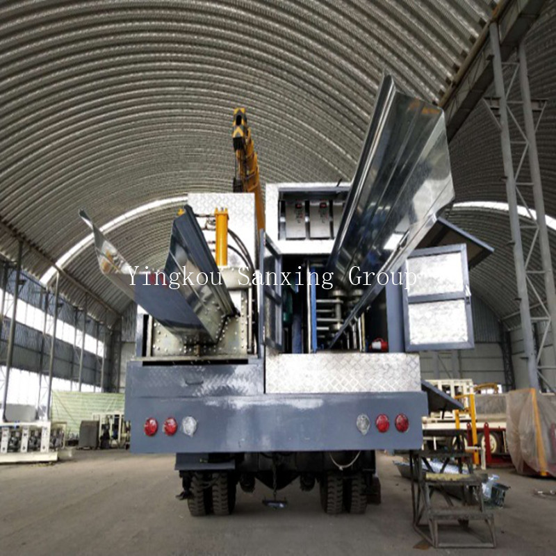 ACM No-Girder Arch Roof Formeringsmaskine SX-ACM-1000-680